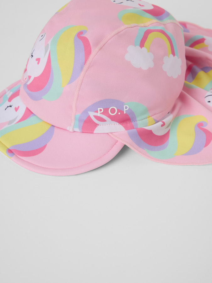 UV-Kappe mit Nackenschutz einhörner UV-Kappe mit Nackenschutz einhörner