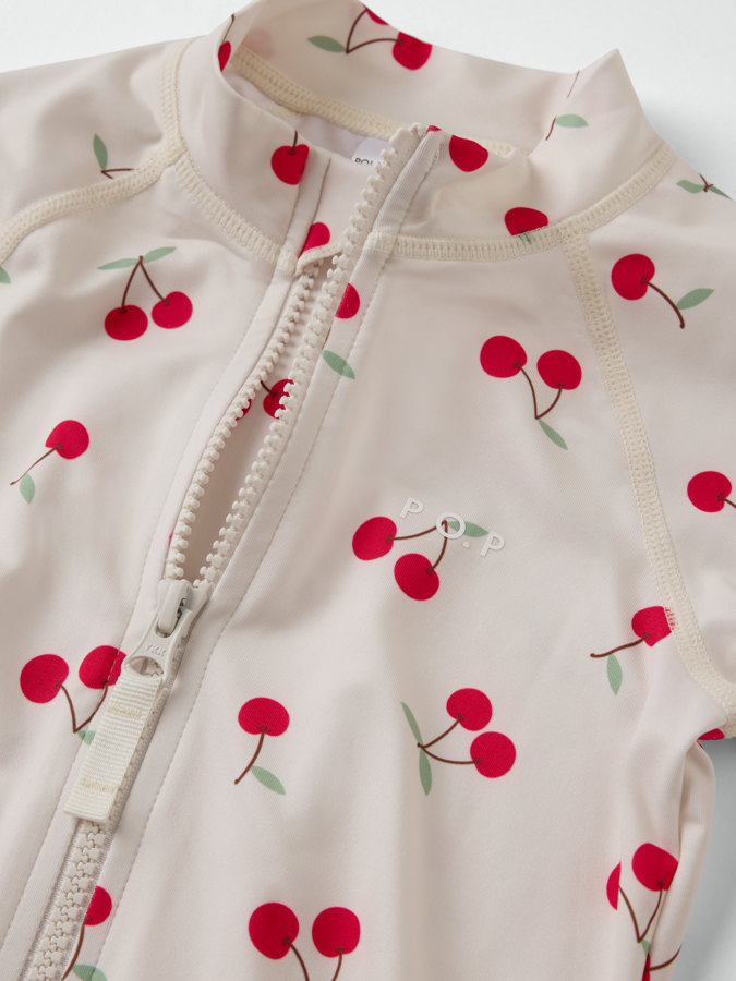 Long sleeve UV suit cherry Long sleeve UV suit cherry