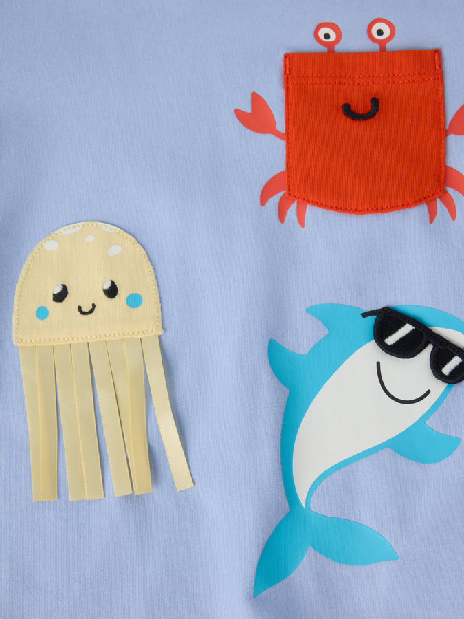 T-Shirt krabbe T-Shirt krabbe