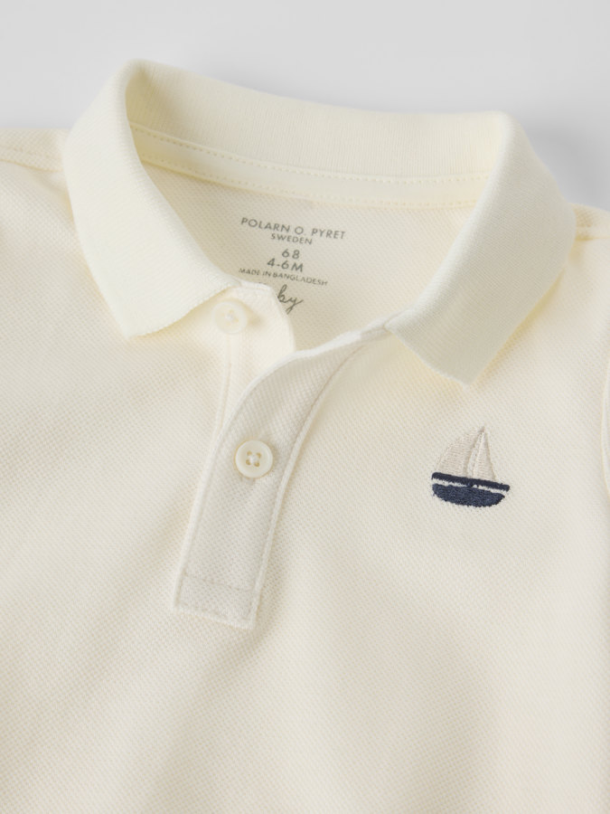 Piqué bodysuit sailboat Piqué bodysuit sailboat