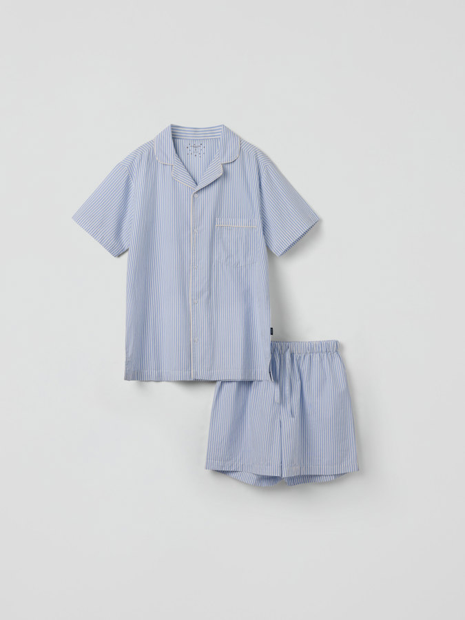 Short sleeve pyjamas striped adult Short sleeve pyjamas striped adult