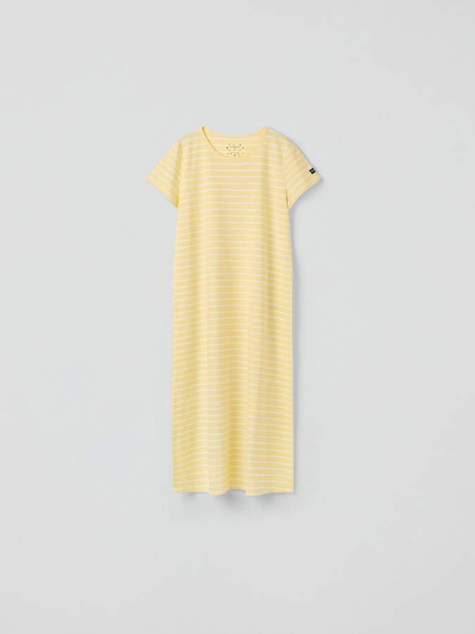 Short-sleeved nightdress striped vuxen Short-sleeved nightdress striped vuxen