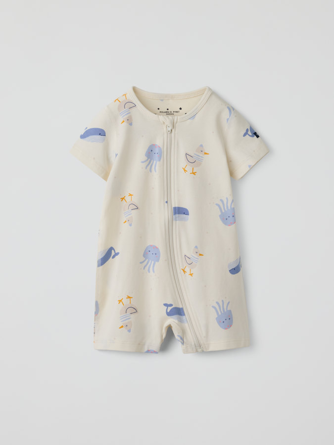 Short sleeve pyjamas suit fish Short sleeve pyjamas suit fish