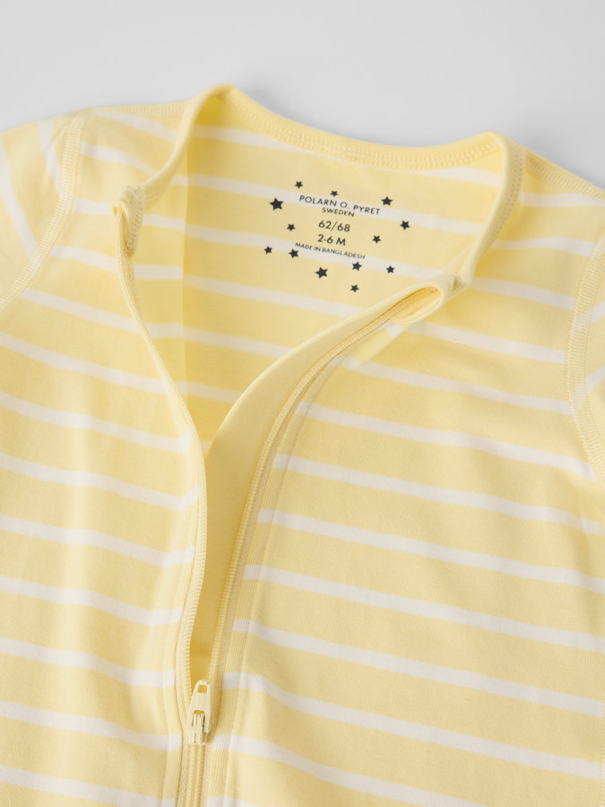 Short sleeve pyjamas all-in-one striped