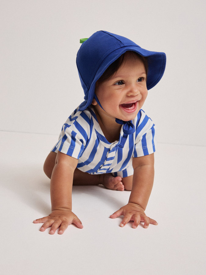 Kurzarm-jumpsuit gestreift Kurzarm-jumpsuit gestreift