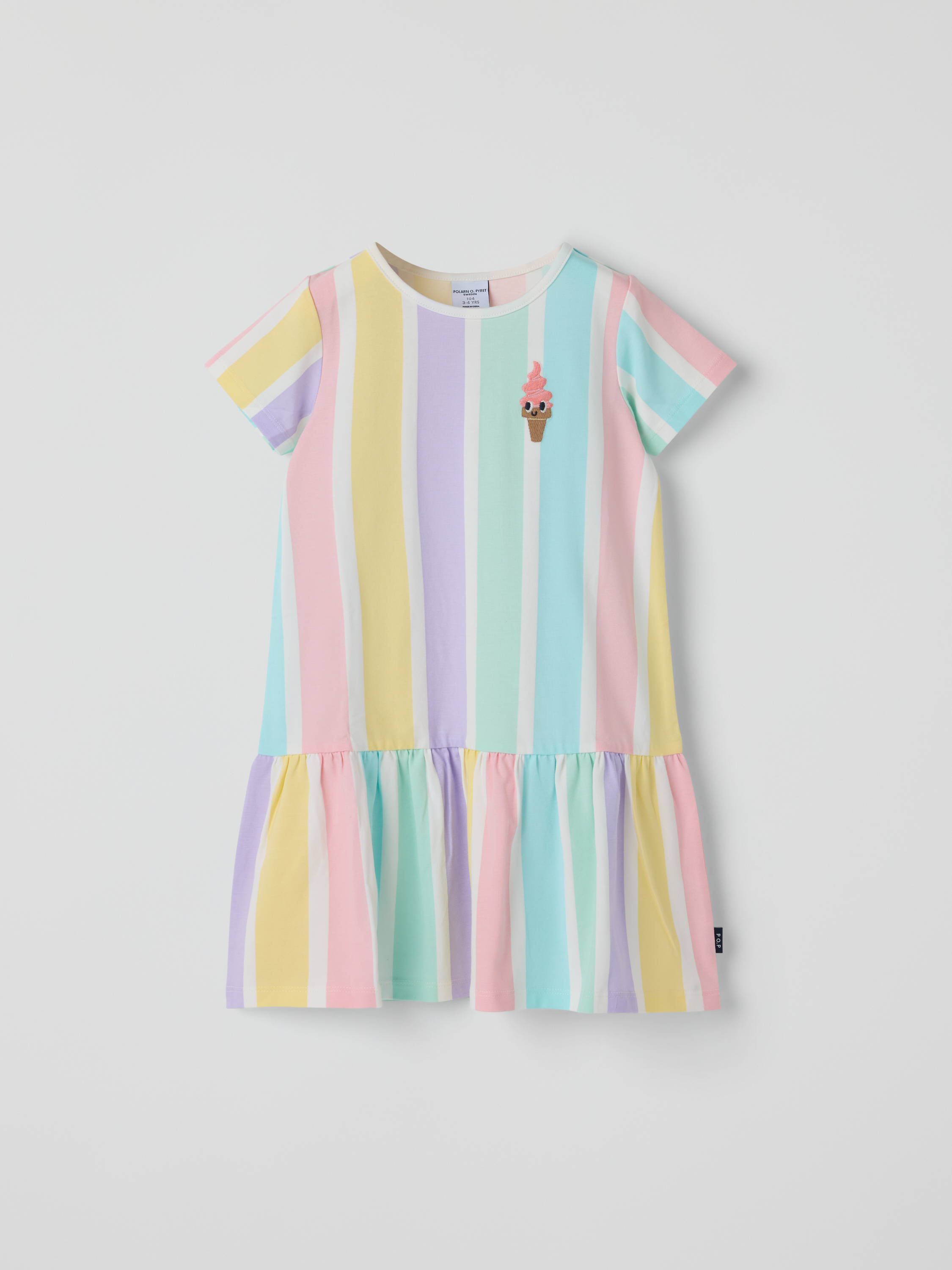 Polarn O. Pyret Dress Striped