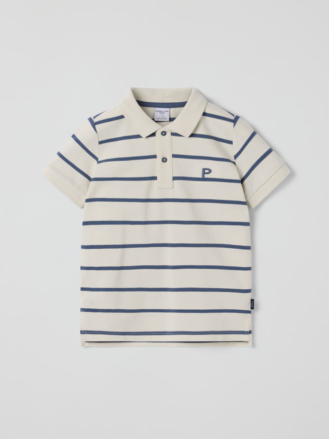 Gestreiftes Poloshirt