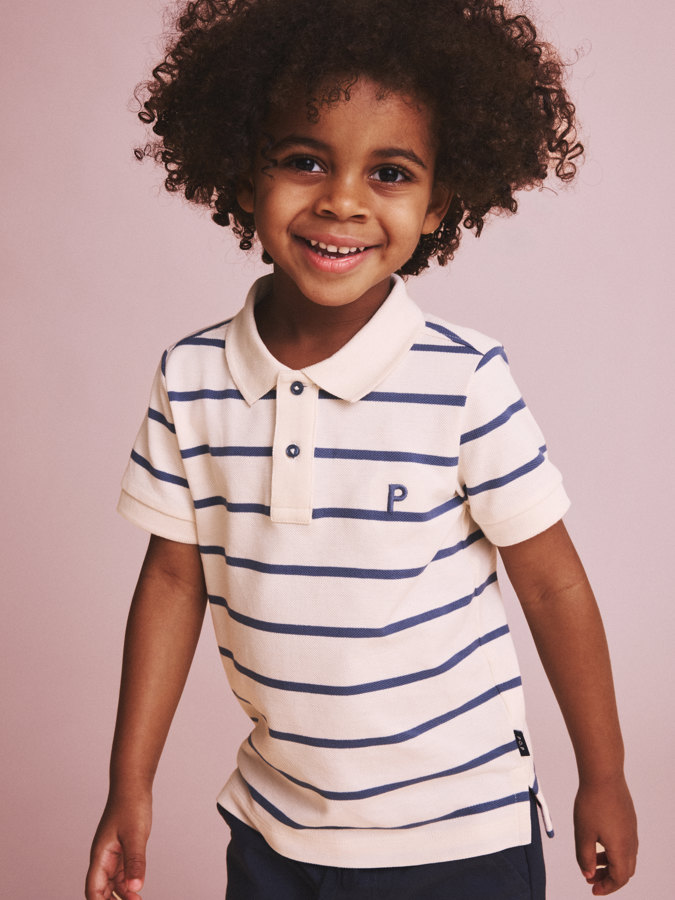 Gestreiftes Poloshirt Gestreiftes Poloshirt