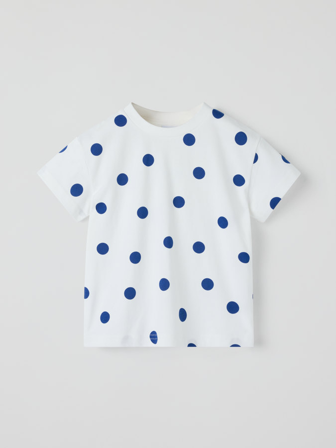 T-shirt gepunktet T-shirt gepunktet