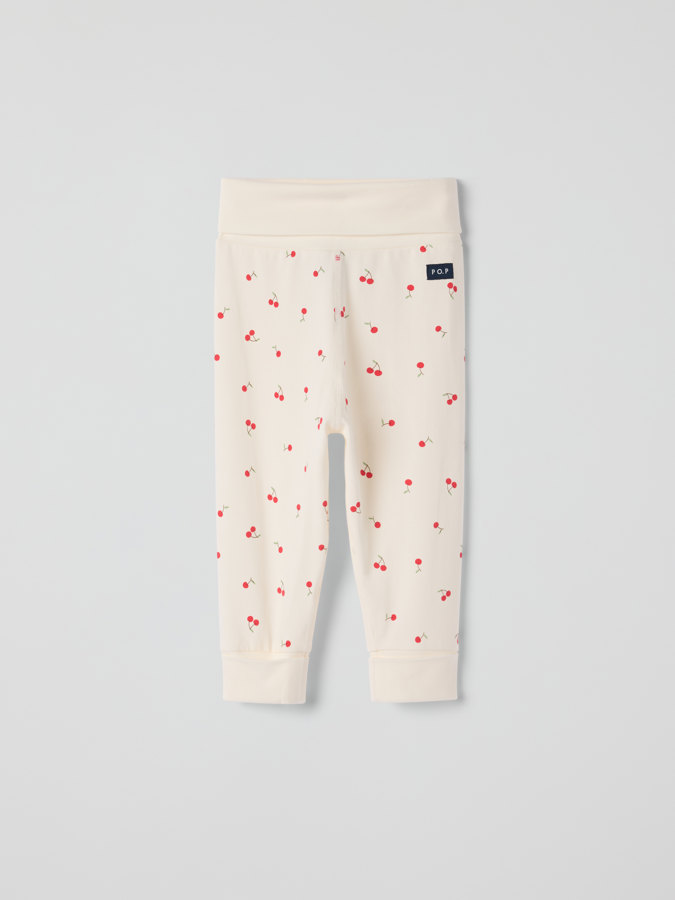 Trousers foldable cuffs cherry Trousers foldable cuffs cherry