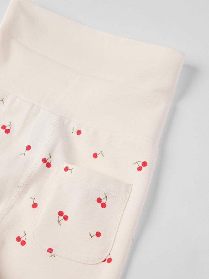 Trousers foldable cuffs cherry Trousers foldable cuffs cherry