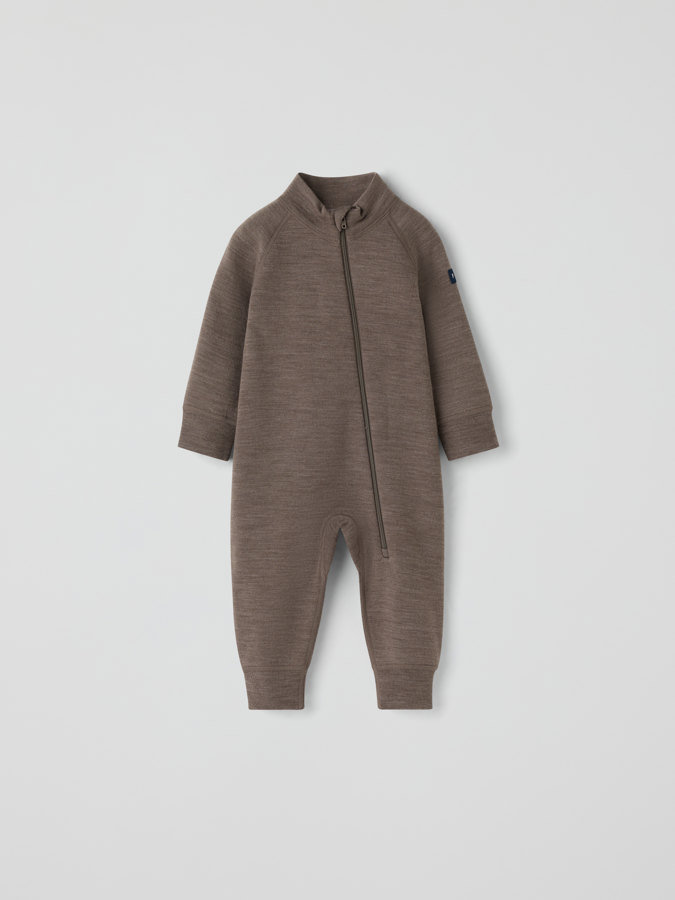 Overall Gebürstet Wollfrottee Overall Gebürstet Wollfrottee