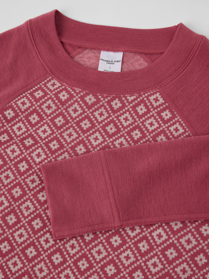 Oberteil Merino Jacquard Erwachsene