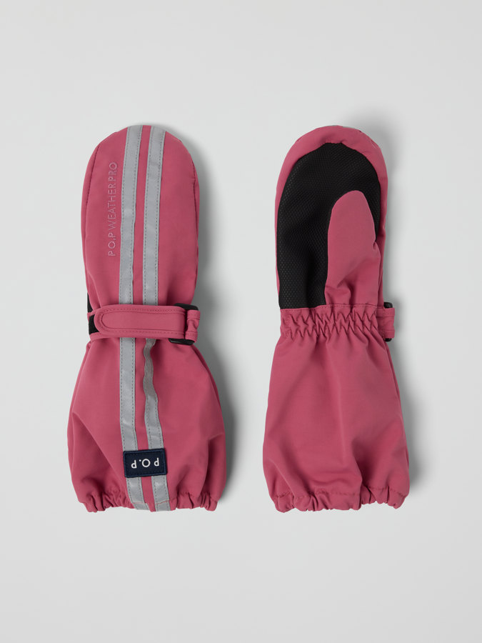 Waterproof shell mittens