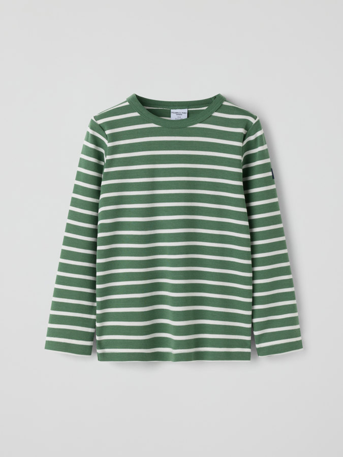 Langarmshirt gestreift