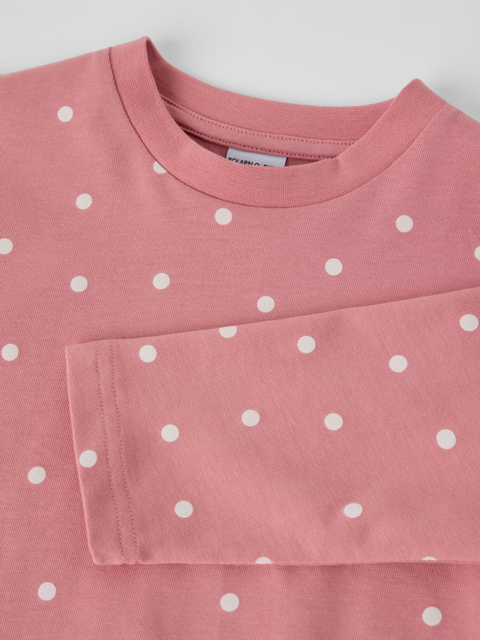 Langarmshirt gepunktet Langarmshirt gepunktet