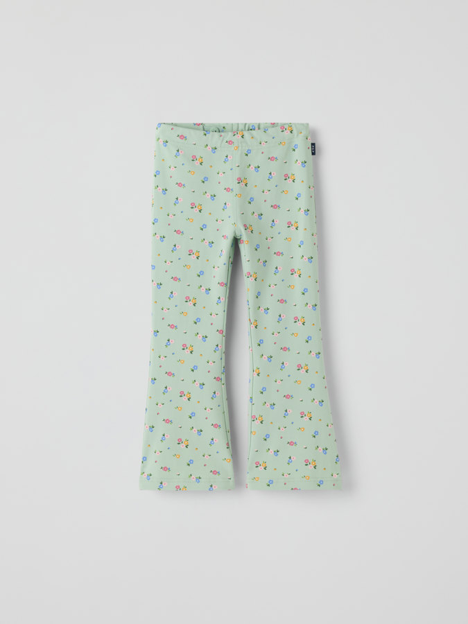 PLAY leggings mit weitem bein blumig
