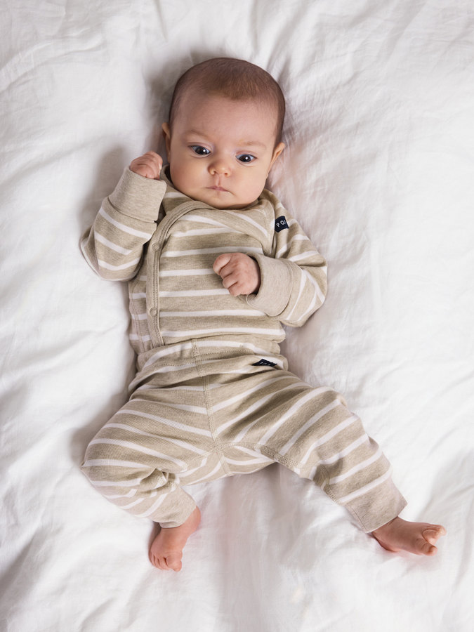 Striped bodysuit