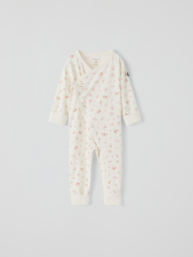 Wrap overall floral