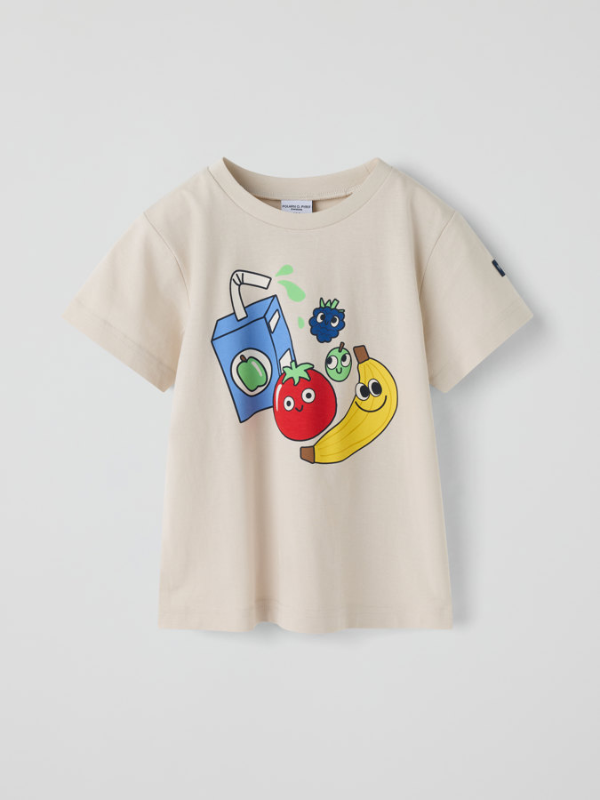 T-shirt printed