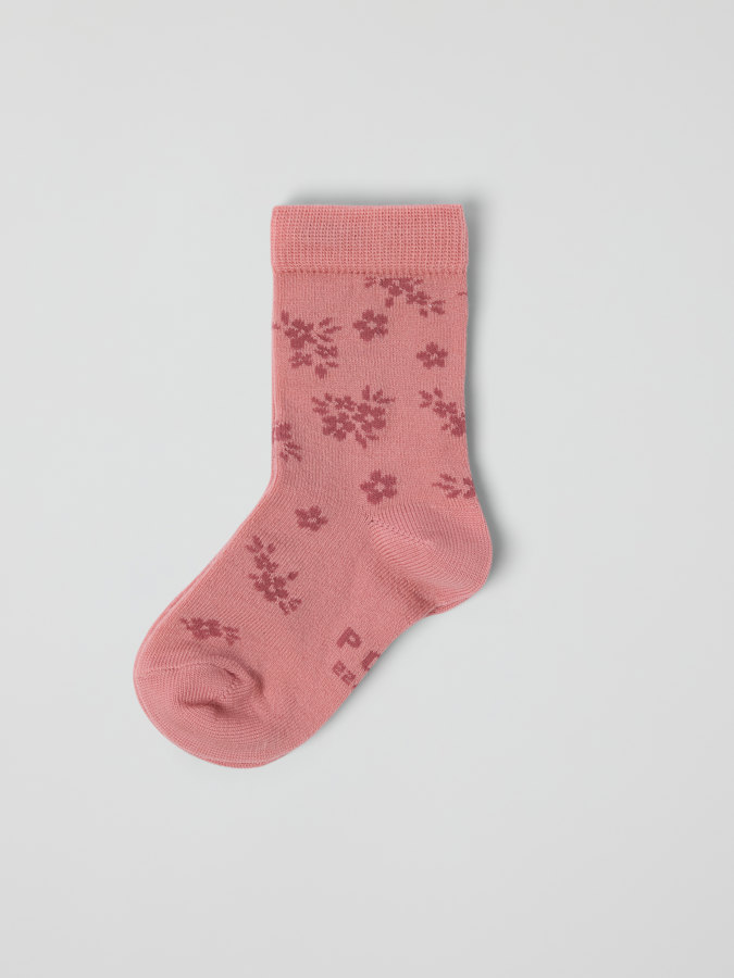Wool socks floral Wool socks floral