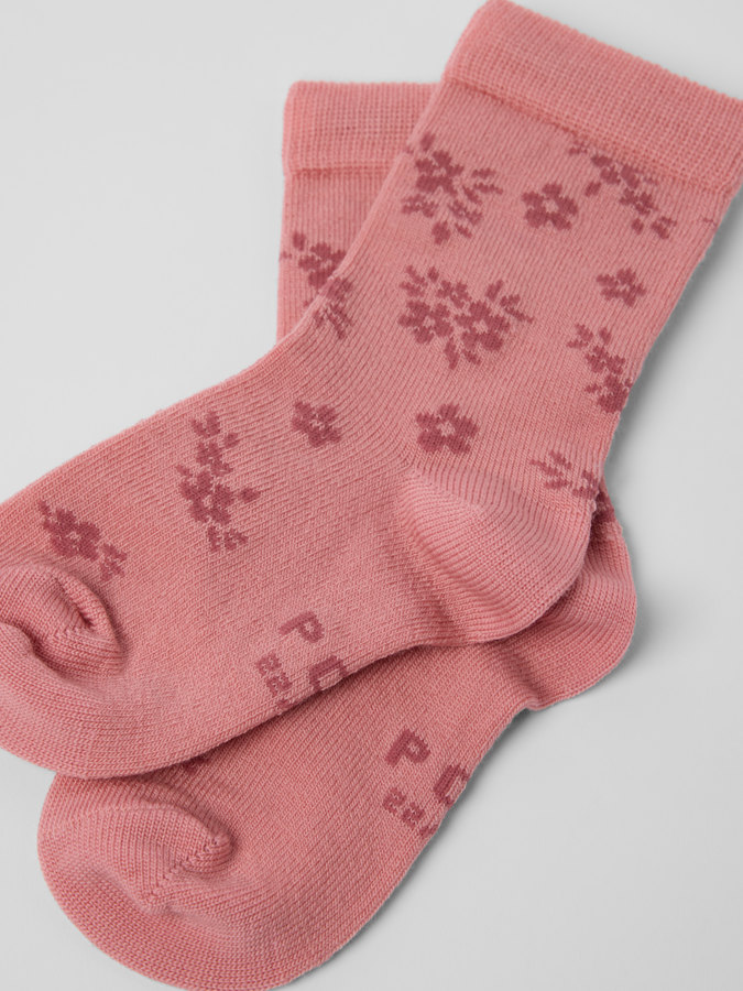 Wool socks floral Wool socks floral