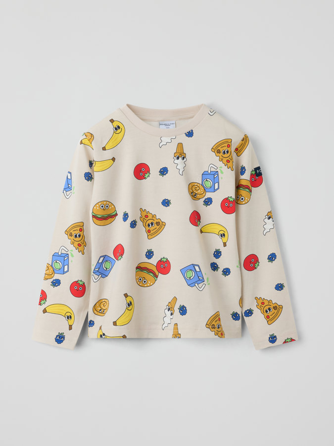 Langarmshirt allover Langarmshirt allover