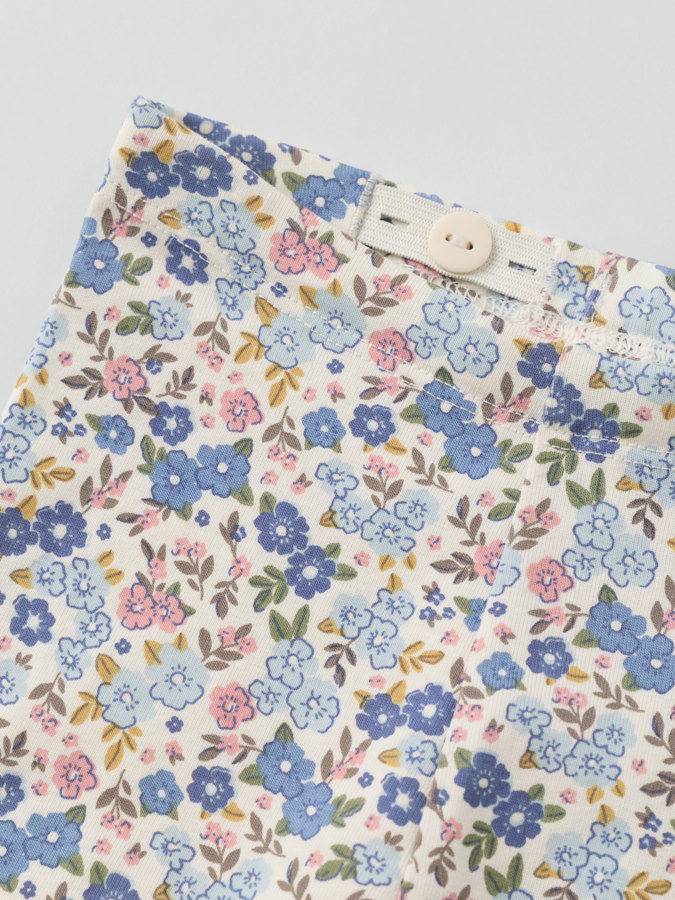 PLAY leggings baby Flower bouquet