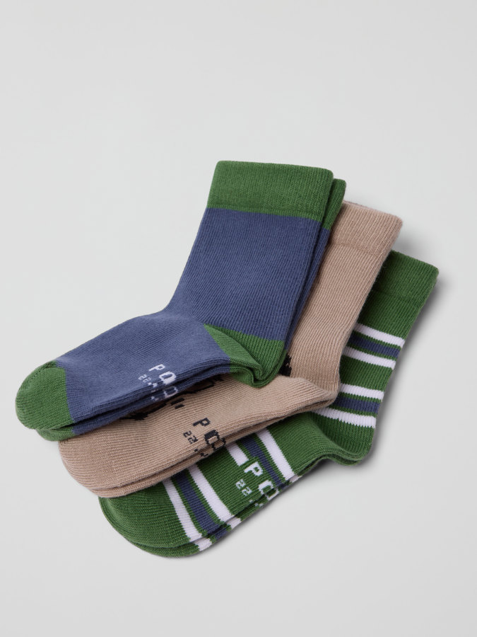 3-pack patterned socks 3-pack patterned socks