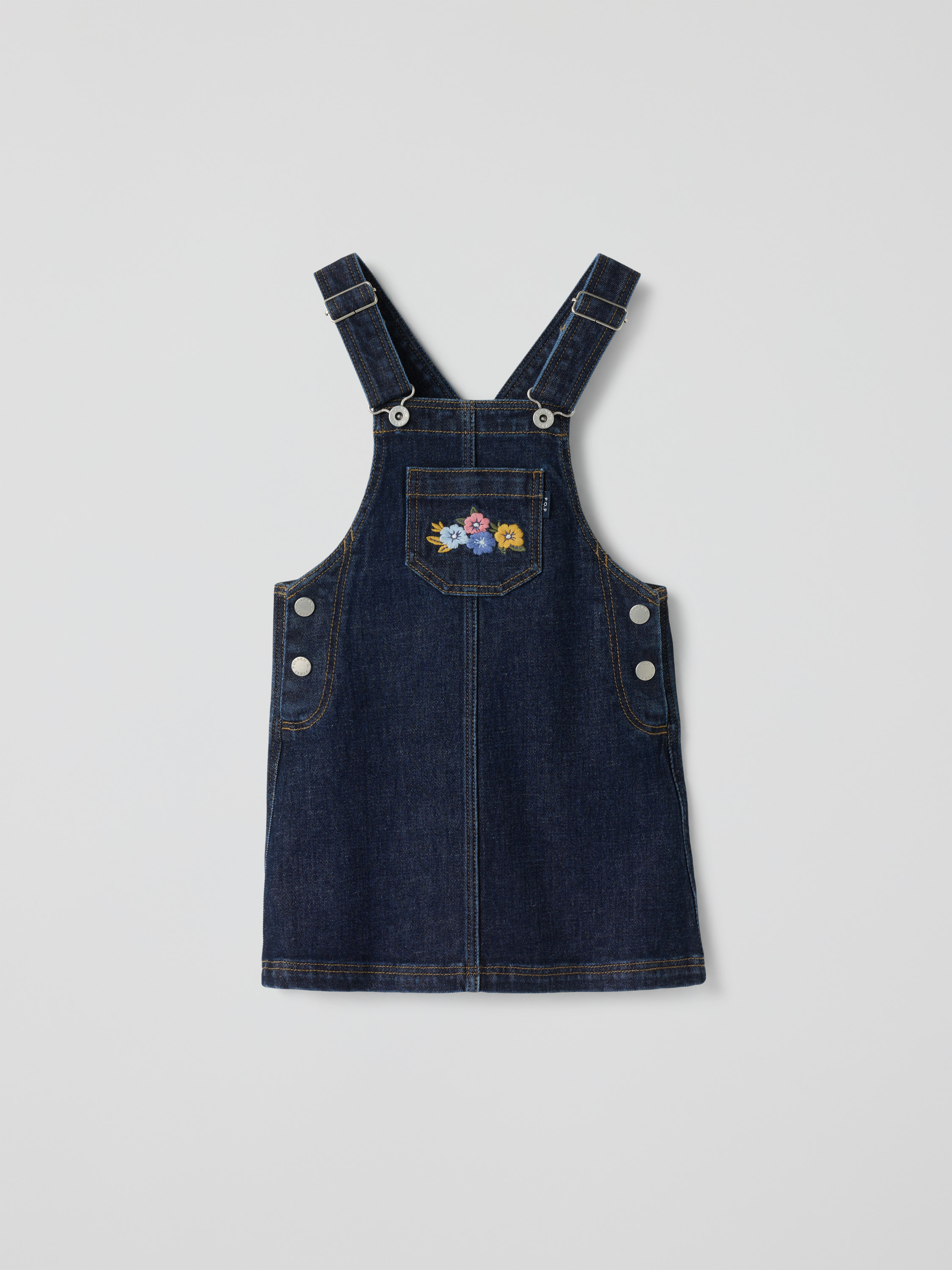 Dungaree dress denim