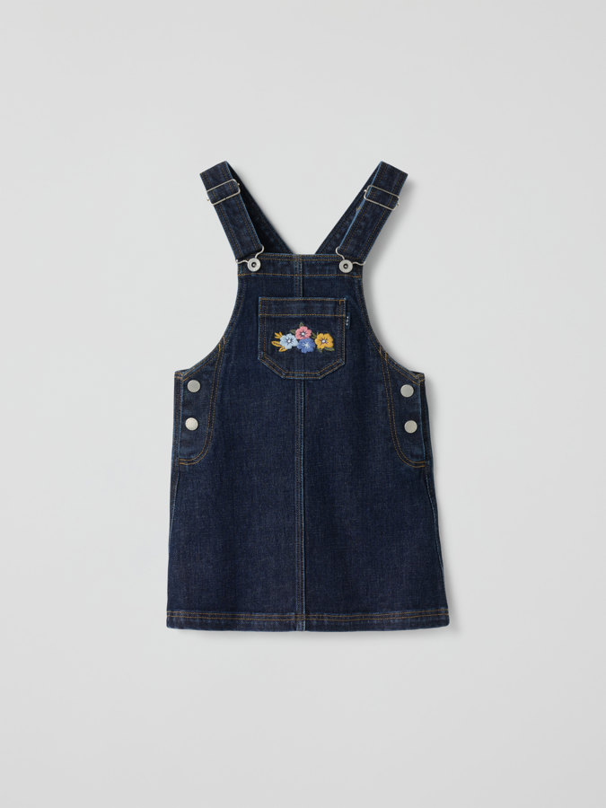 Dungaree dress denim Dungaree dress denim