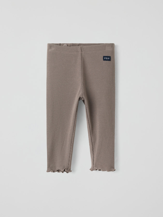 Rippenstrick-Leggings Rippenstrick-Leggings