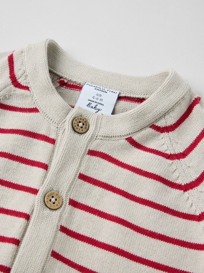 Gestrickter Overall Baby Streifen Gestrickter Overall Baby Streifen