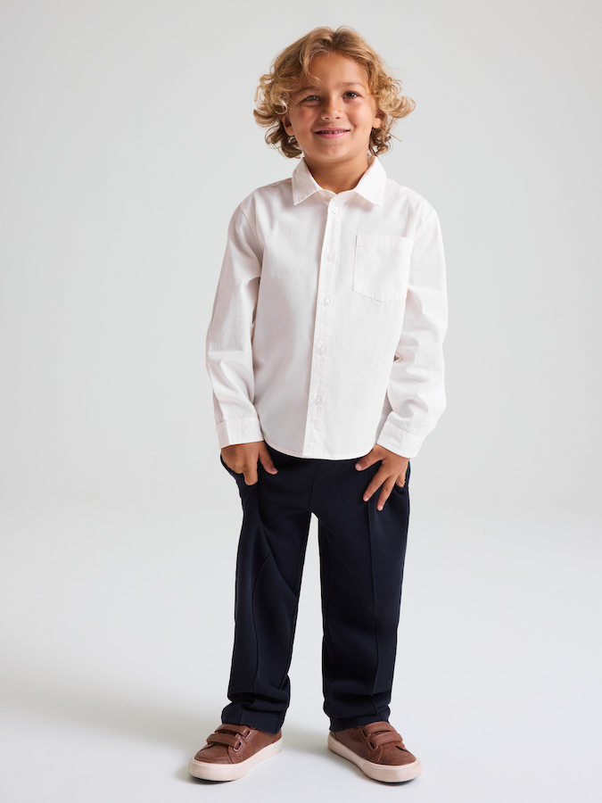 Shirt plain poplin Shirt plain poplin