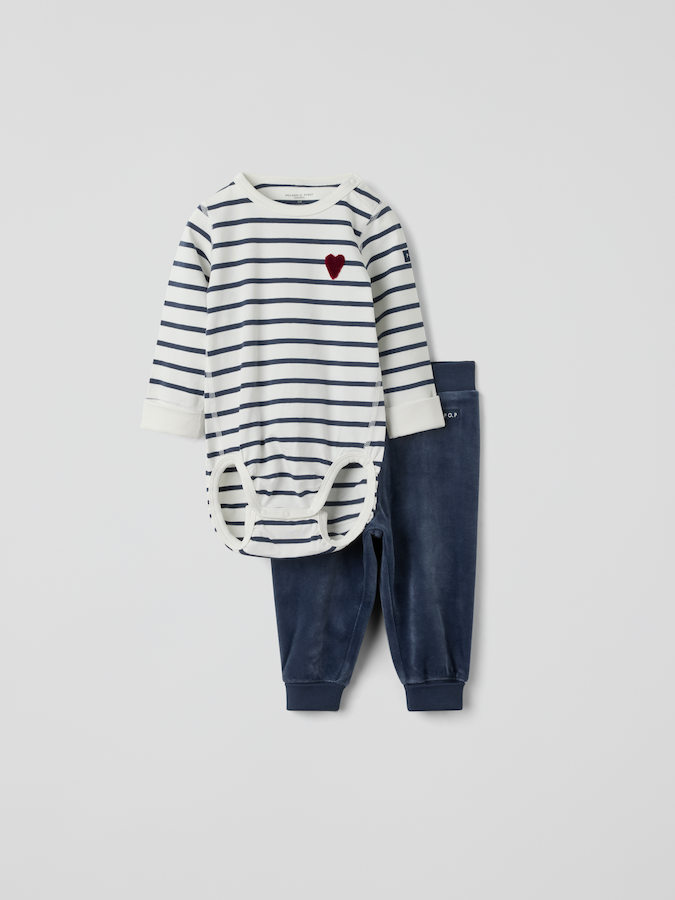 Bodysuit & trouser Classic Stripe Bodysuit & trouser Classic Stripe