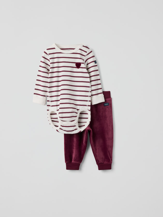 Bodysuit & trouser Classic Stripe