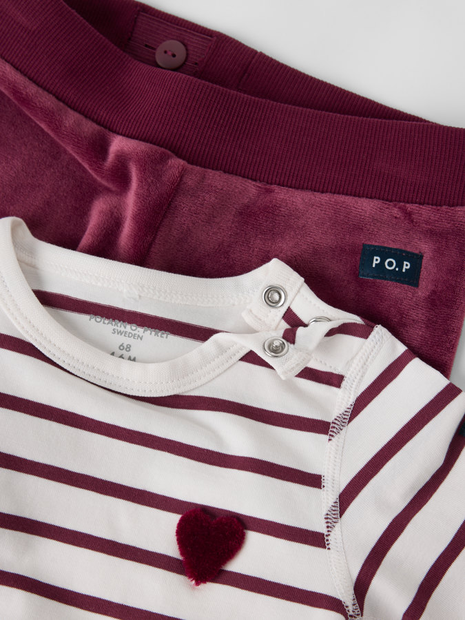 Bodysuit & trouser Classic Stripe Bodysuit & trouser Classic Stripe