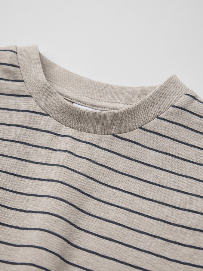 Striped long-sleeve t-shirt