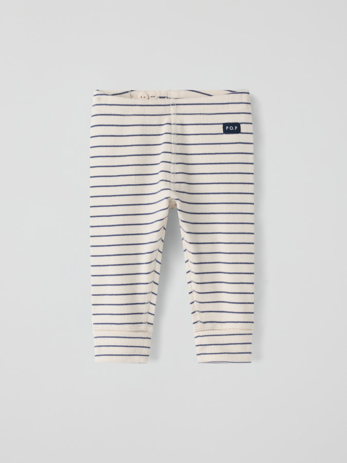 Ribbed trouser stripe