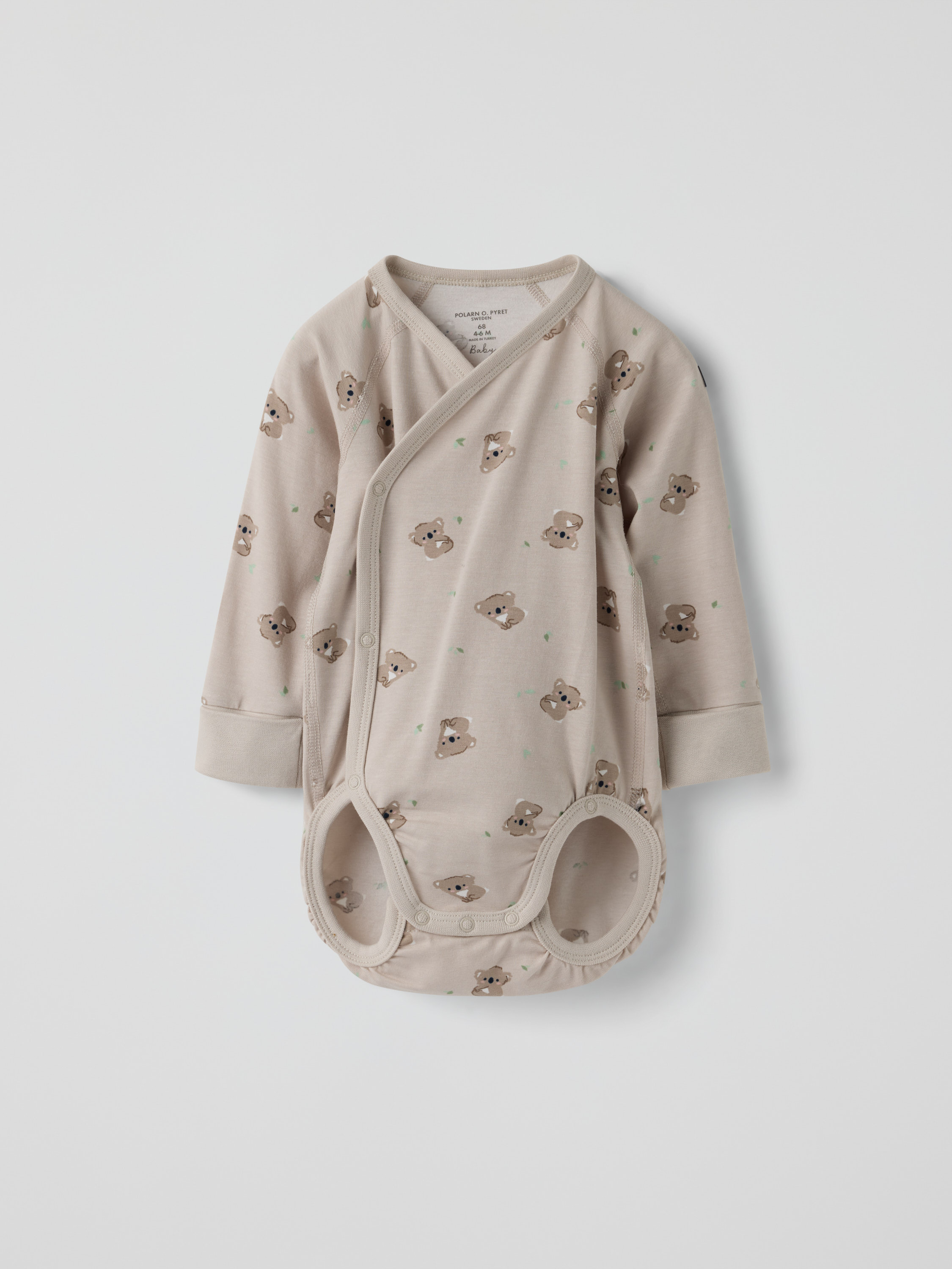 Extendable wrap bodysuit koalas