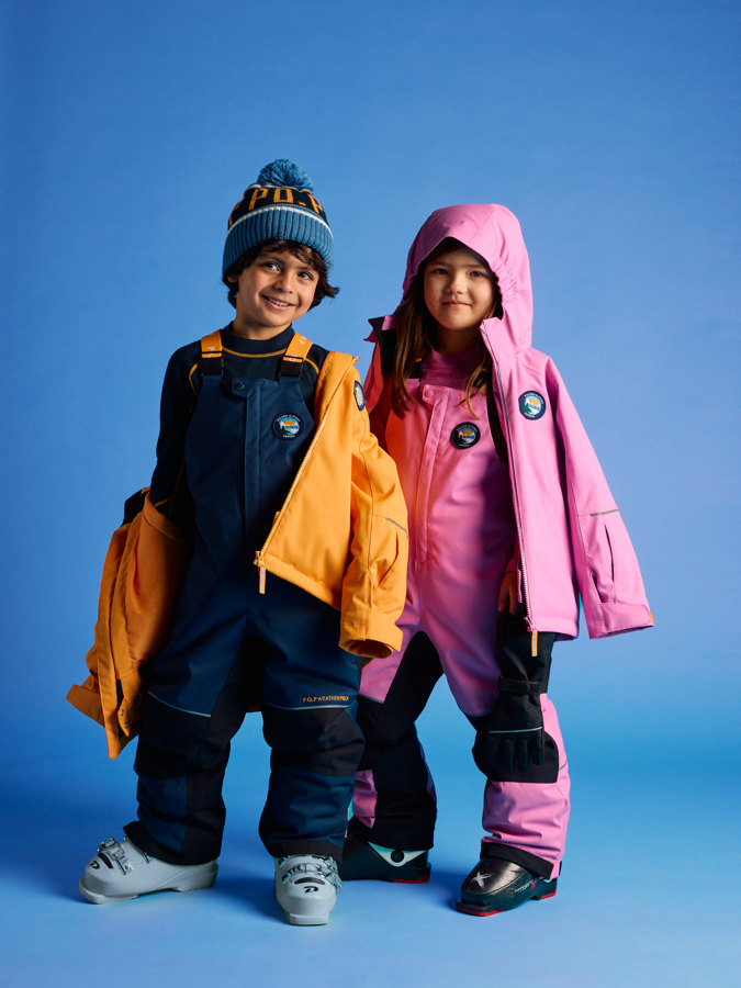 Waterproof padded ski pants POWDER Waterproof padded ski pants POWDER