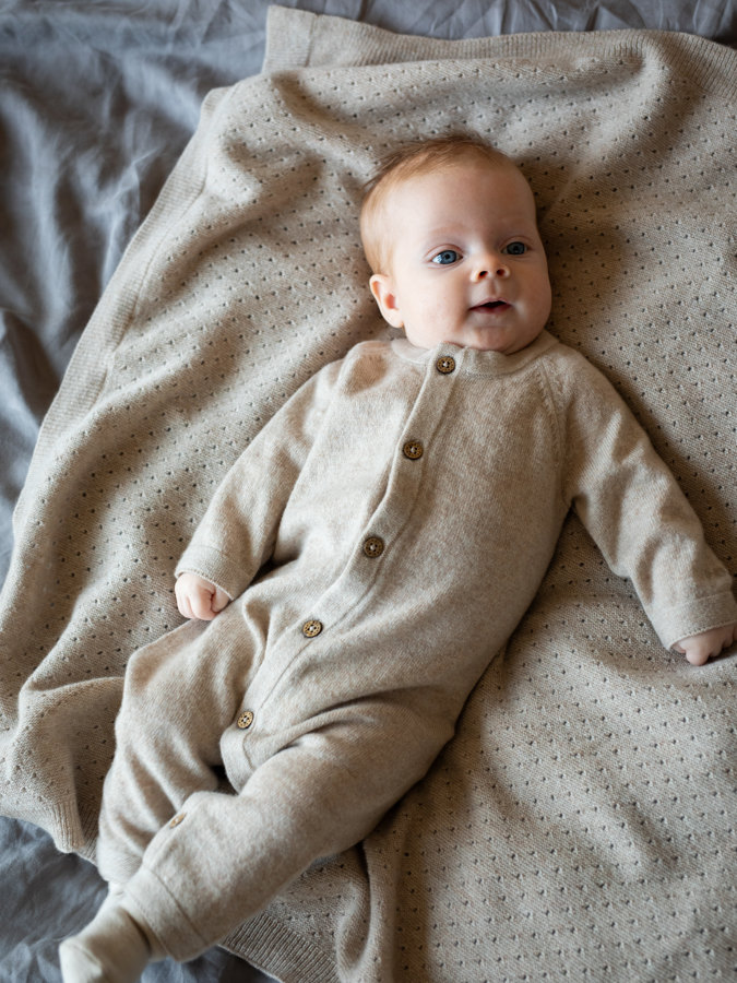 Knitted blanket Cashmere