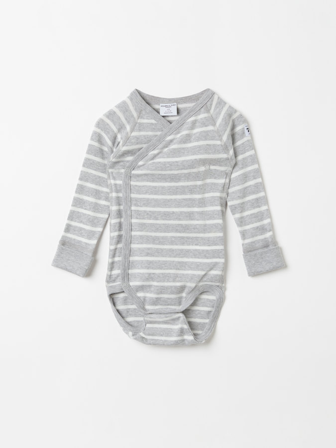 Wrap-around bodysuit Original Stripe