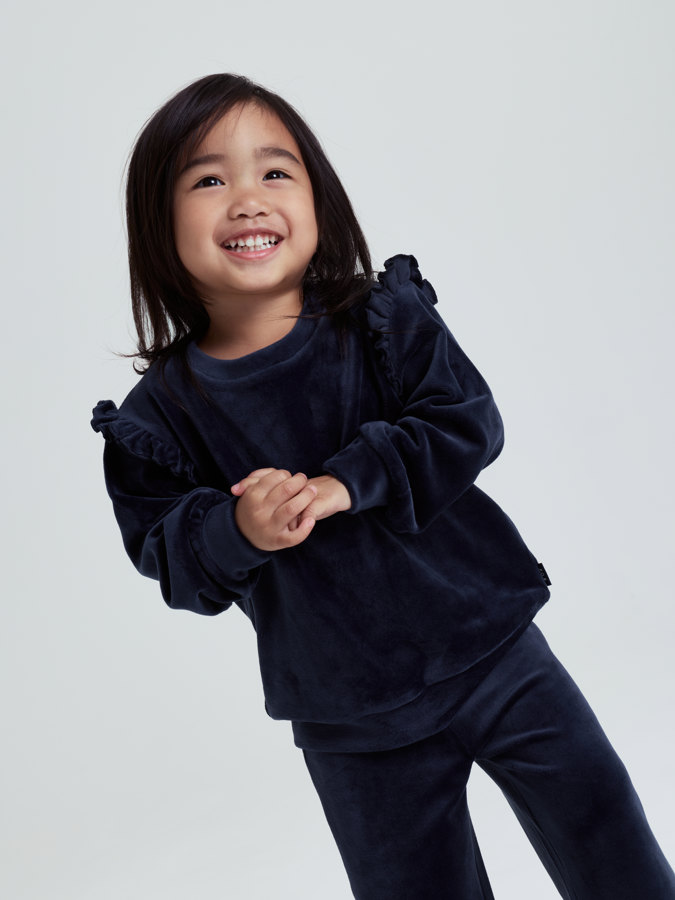 Velour sweater