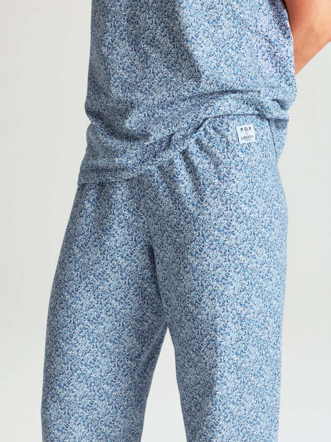 Short-sleeved adult pyjamas LIBERTY