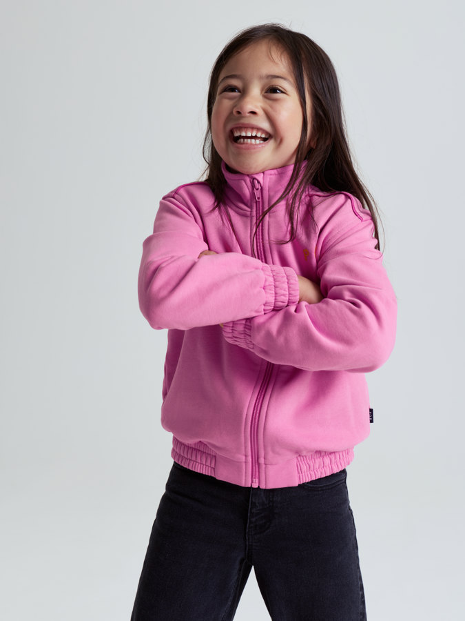 Zip-up sweatshirt