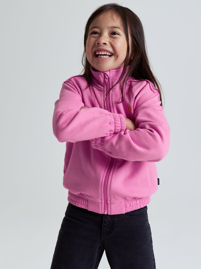 Zip-up sweatshirt
