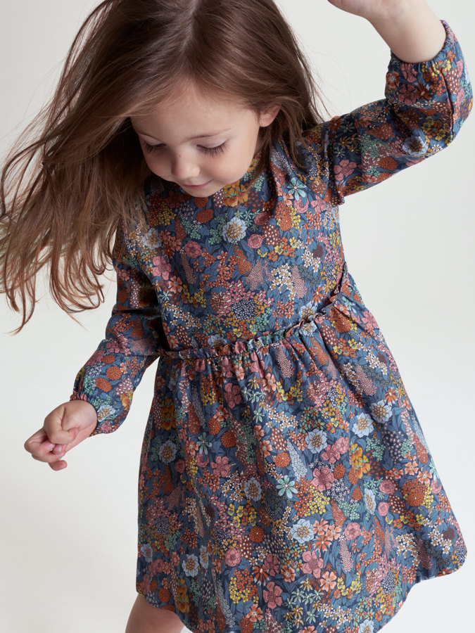 Long-sleeved dress LIBERTY