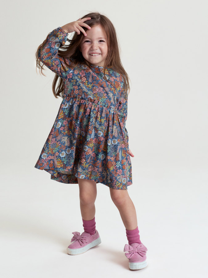 Long-sleeved dress LIBERTY