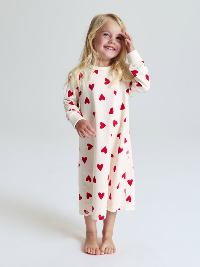 Nachthemd Herzen